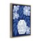 Stupell Industries Well With My Soul Florals Framed Floater Canvas Wall Art Design by Taylor Shannon Designs